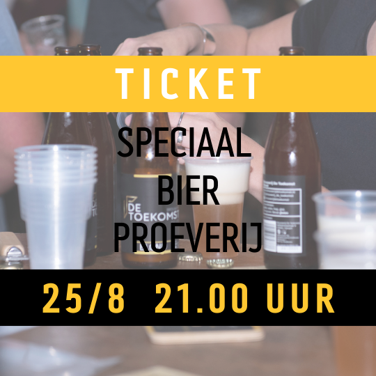 speciaal bier ticket