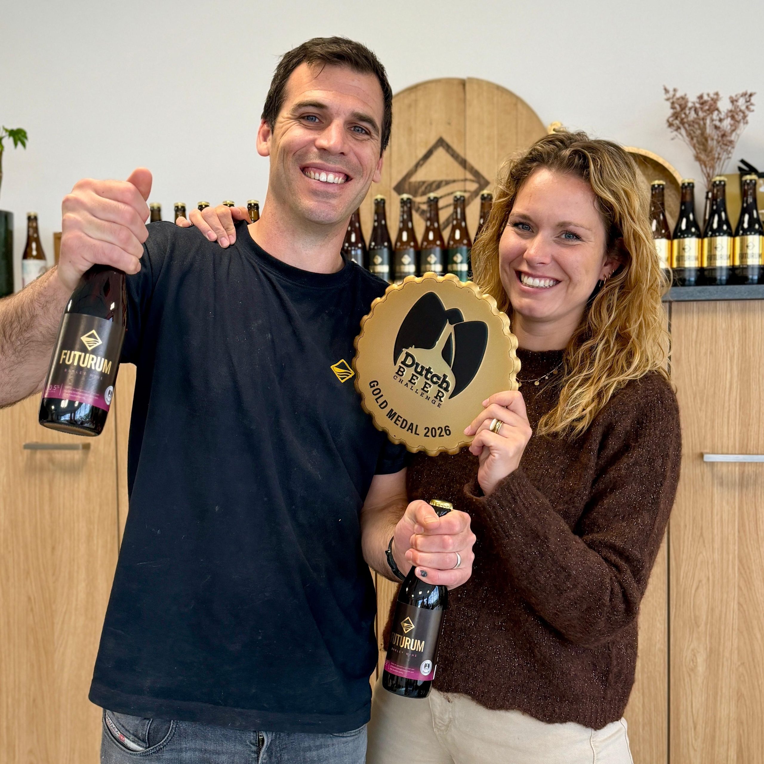 Goud voor onze Barley Wine