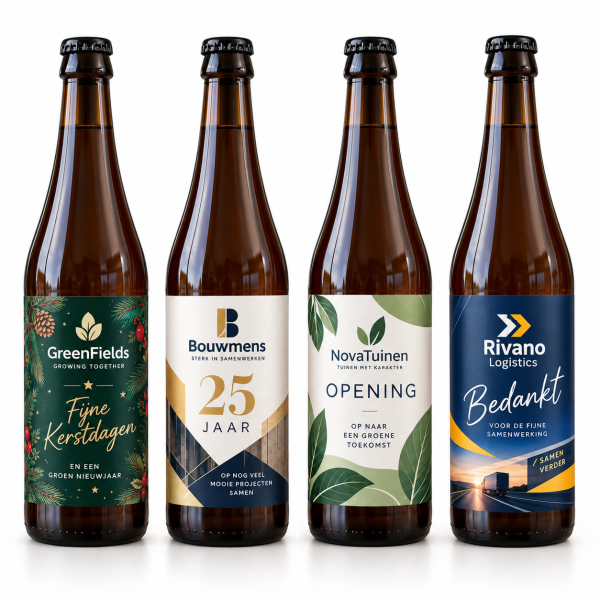 33cl bier met eigen etiket