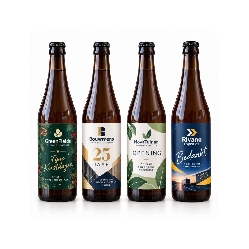 33 cl bier met eigen etiket